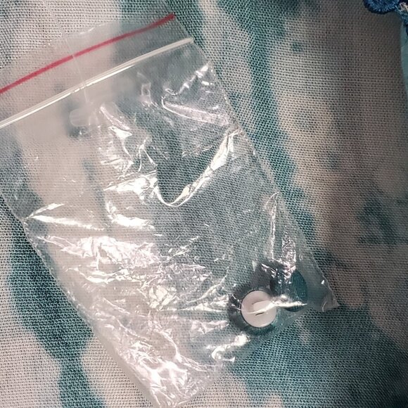 Soft Surroundings Womens Artsy Short Sleeve Maxi Dress Size M Blue Boho Gypsy - Picture 4 of 10